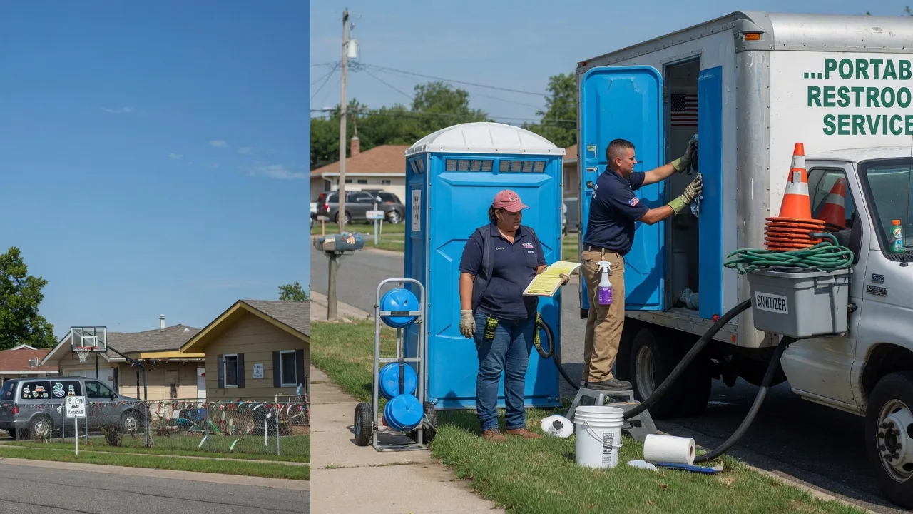 Portable Toilet Rental in Dover, IL near me
